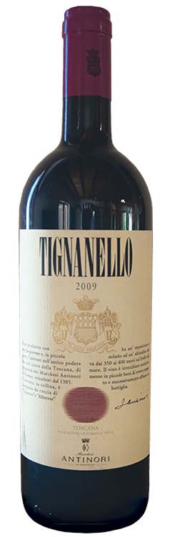 2009 Antinori Tignanello